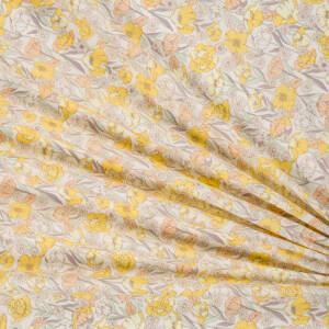 Cotton fabric PREMIUM FLOWERS SOLAR POWER #8108-01